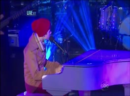 Justin Bieber 'Let It Be' Live From Times Square